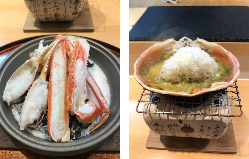松葉蟹料理